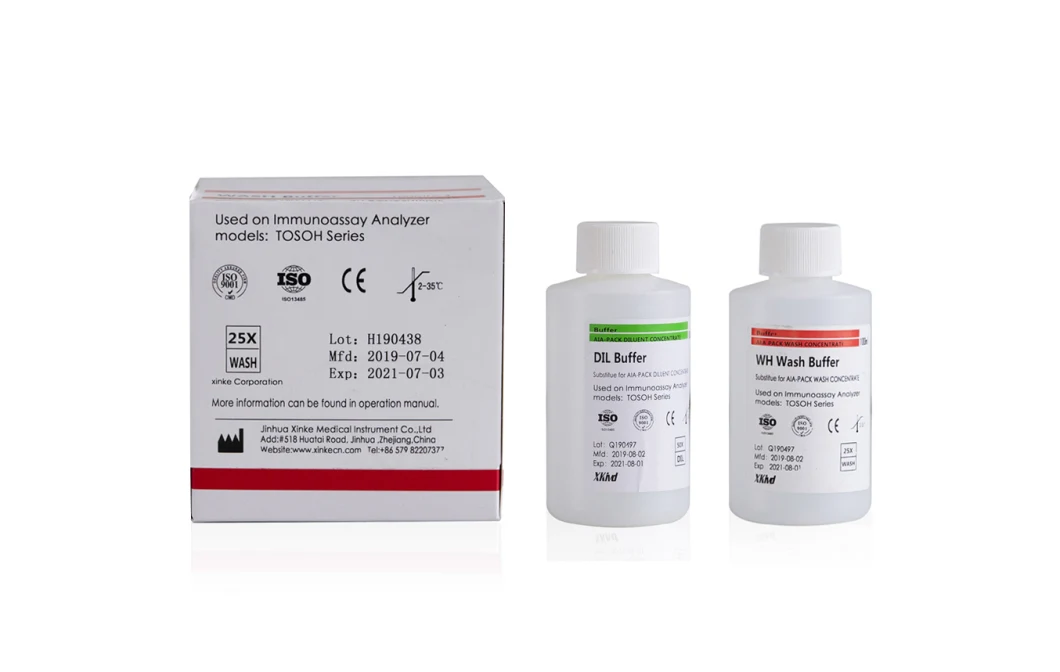 Wash Buffer for Tosoh Immunoassay Reagent Tosoh Aia-360/Aia-600II/Aia-900/Aia-1800/Aia-2000